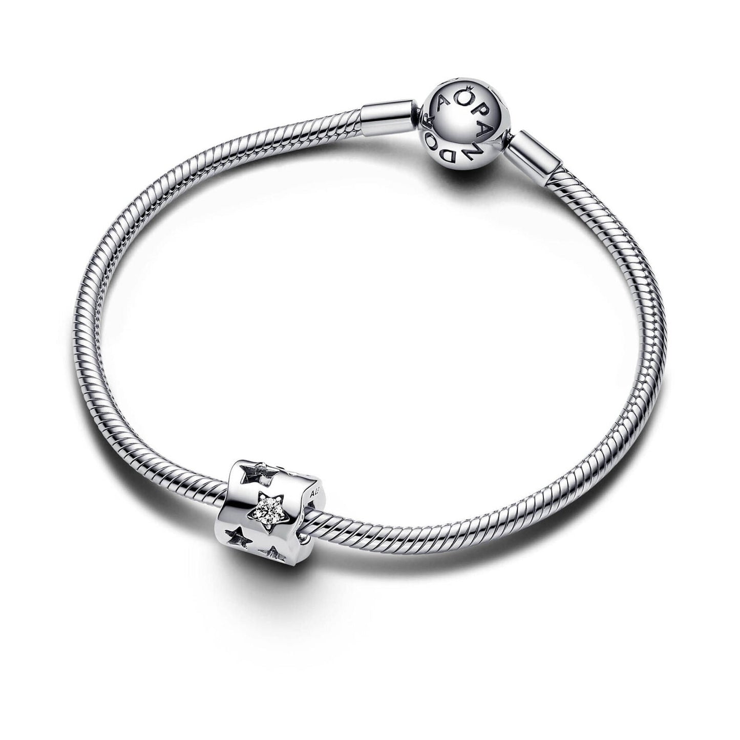 openwork seeing stars charm S925 Sterling Silver