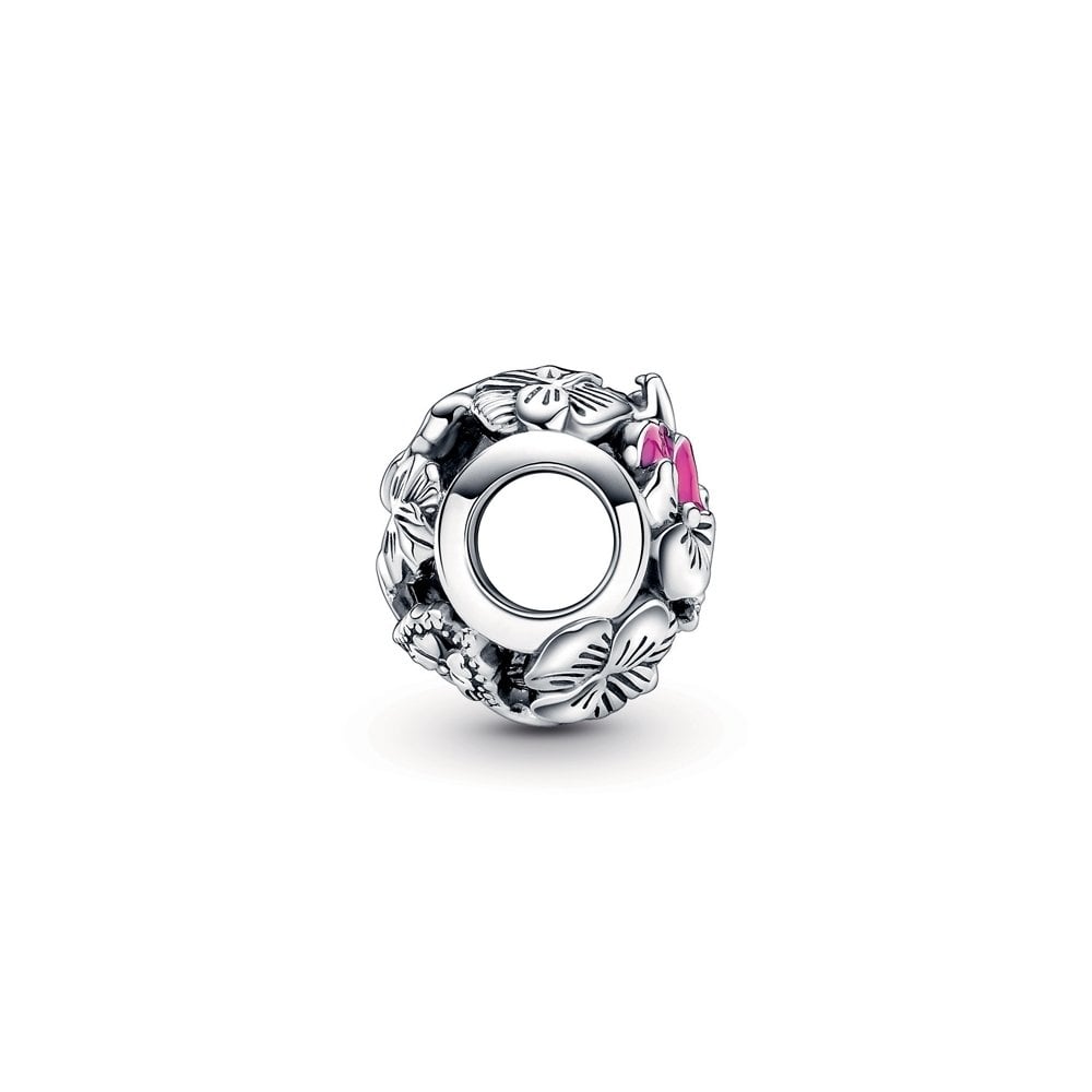 Pansy Flower Friends Charm S925 Sterling Silver