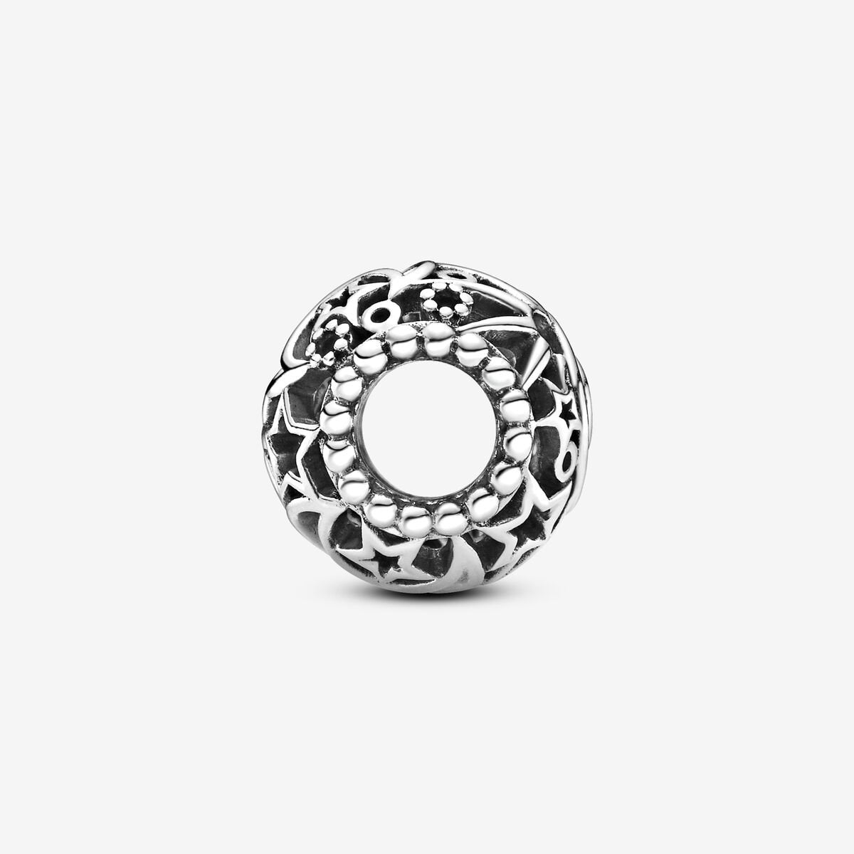 Openwork Sun, Stars & Moon Charm S925 Sterling Silver