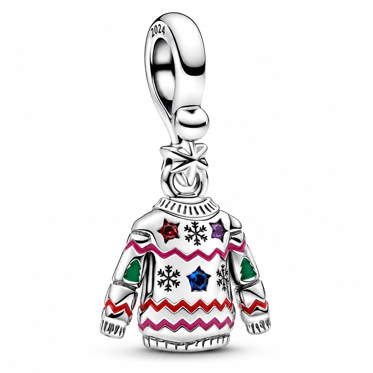 Sweater Dangle Charm S925 Sterling Silver