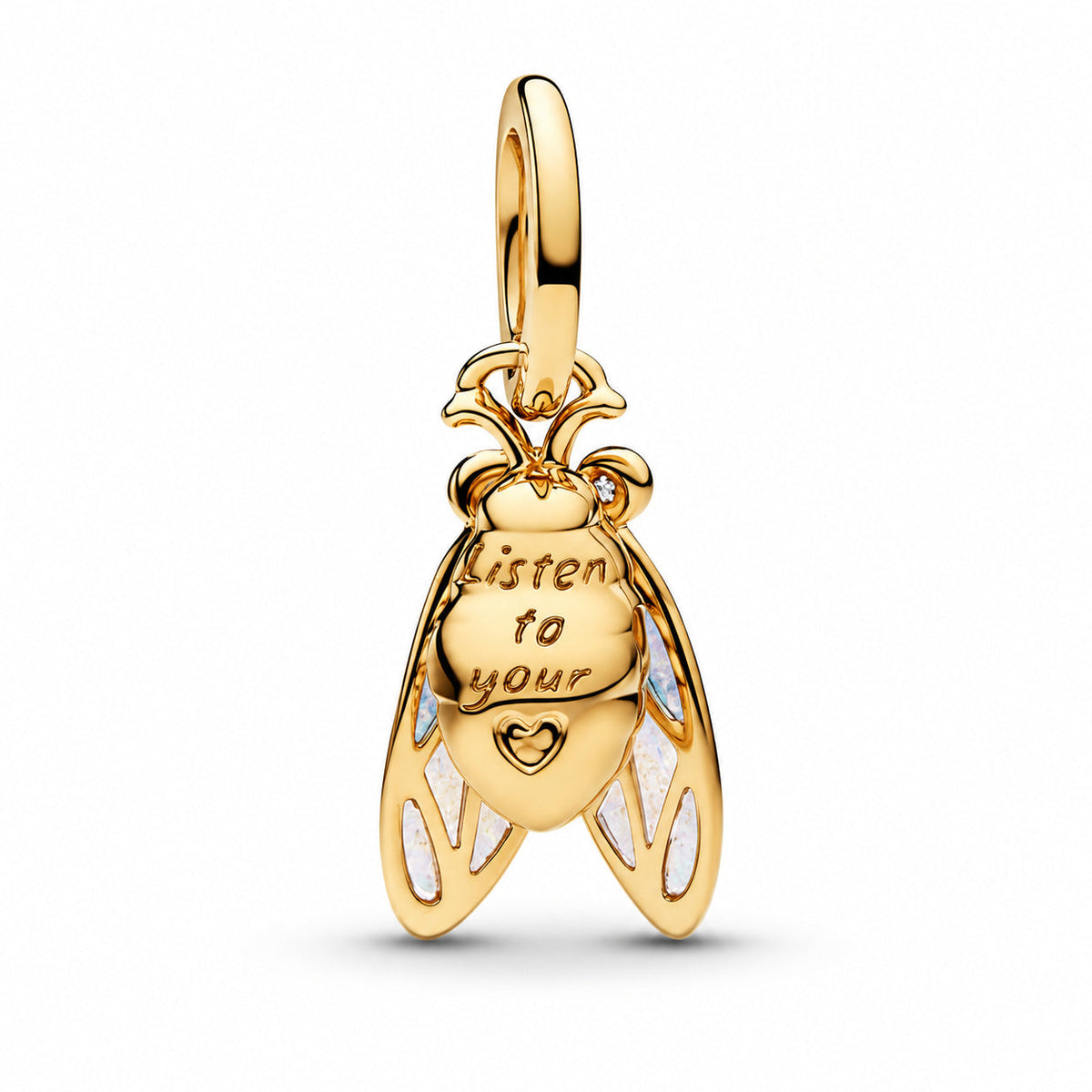 Cicada Dangle Charm S925 Sterling Silver