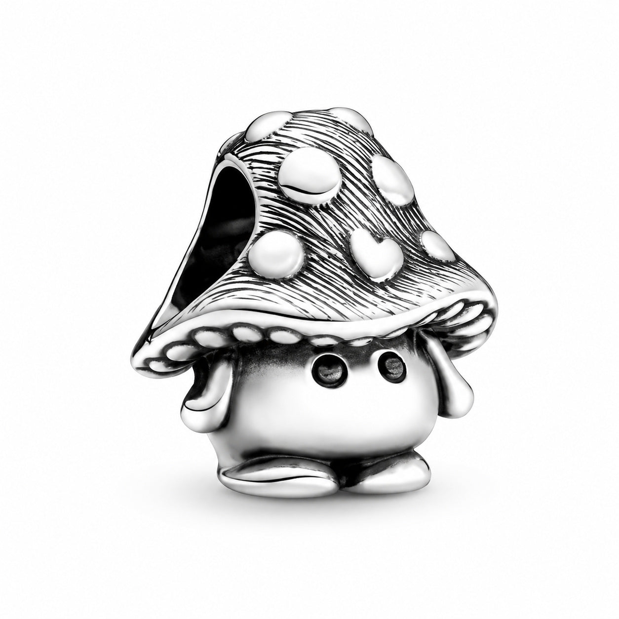 Cute Mushroom Charm S925 Sterling Silver