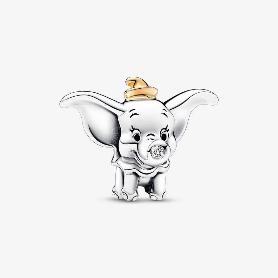 Disney 100th Anniversary Dumbo Charm S925 Sterling Silver