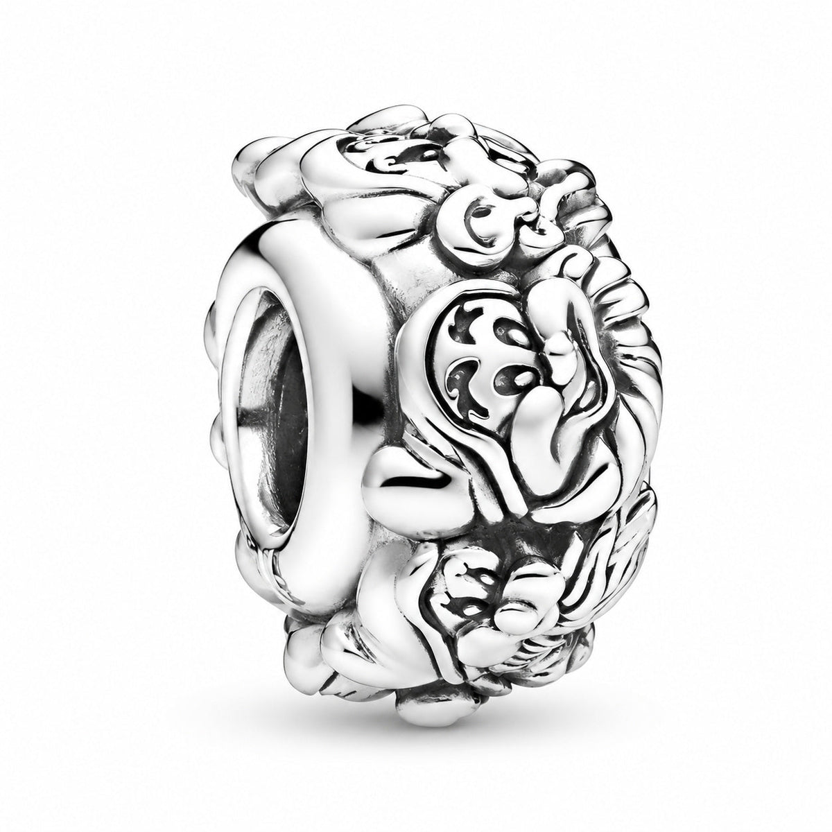 Disney Snow White Seven Dwarfs Charm S925 Sterling Silver