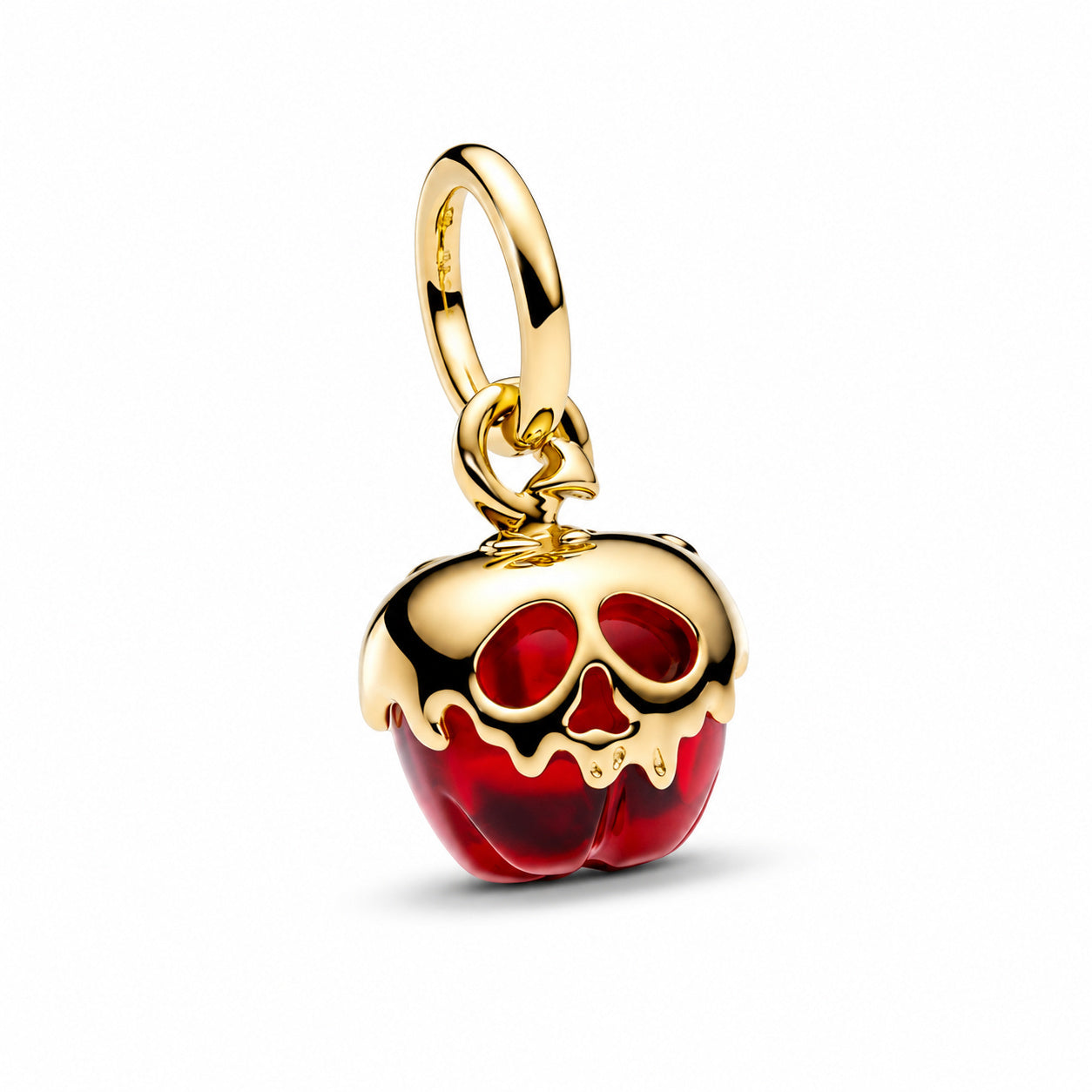 Disney Villains Evil Queen Apple Dangle Charm S925 Sterling Silver