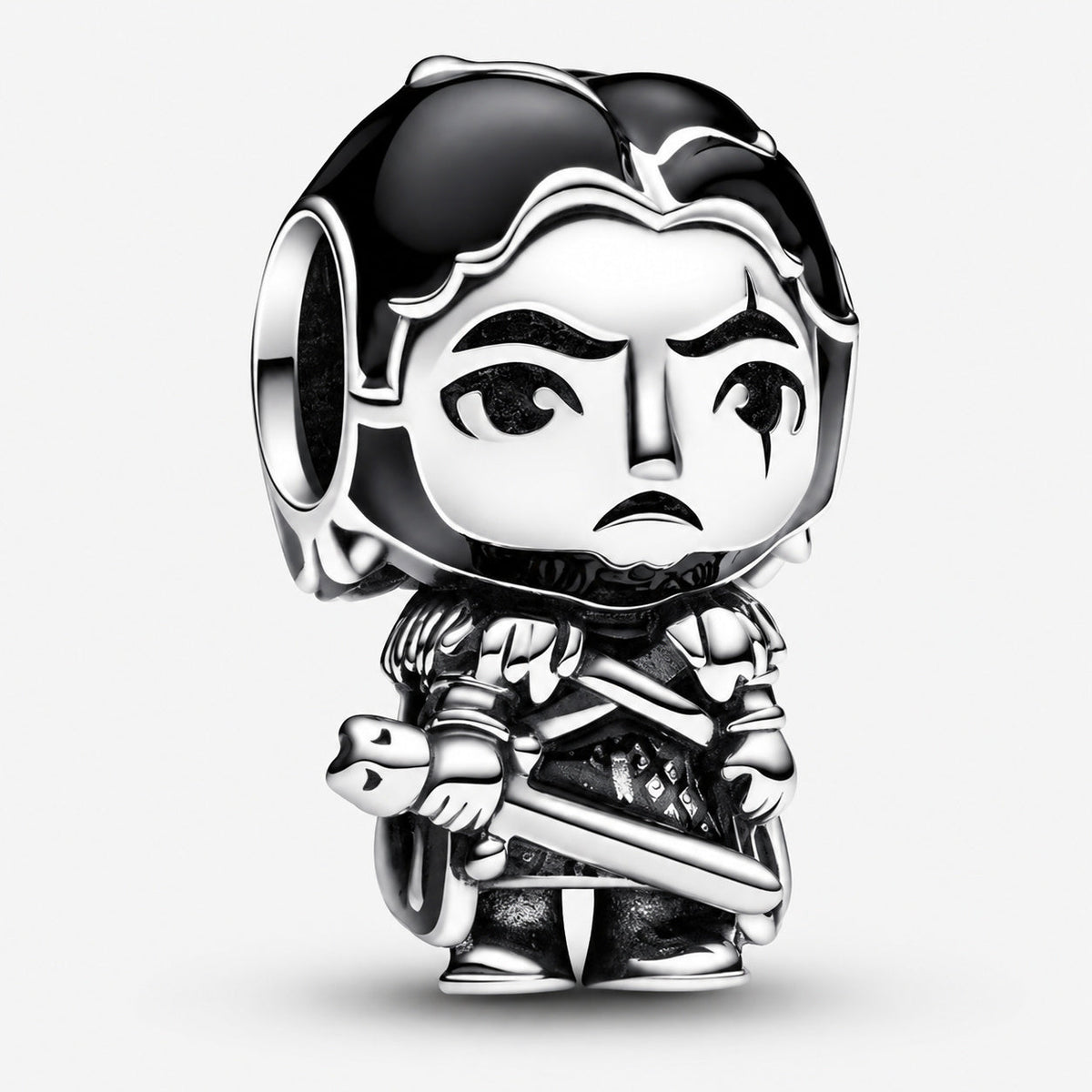Game of Thrones Jon Snow Charm S925 Sterling Silver