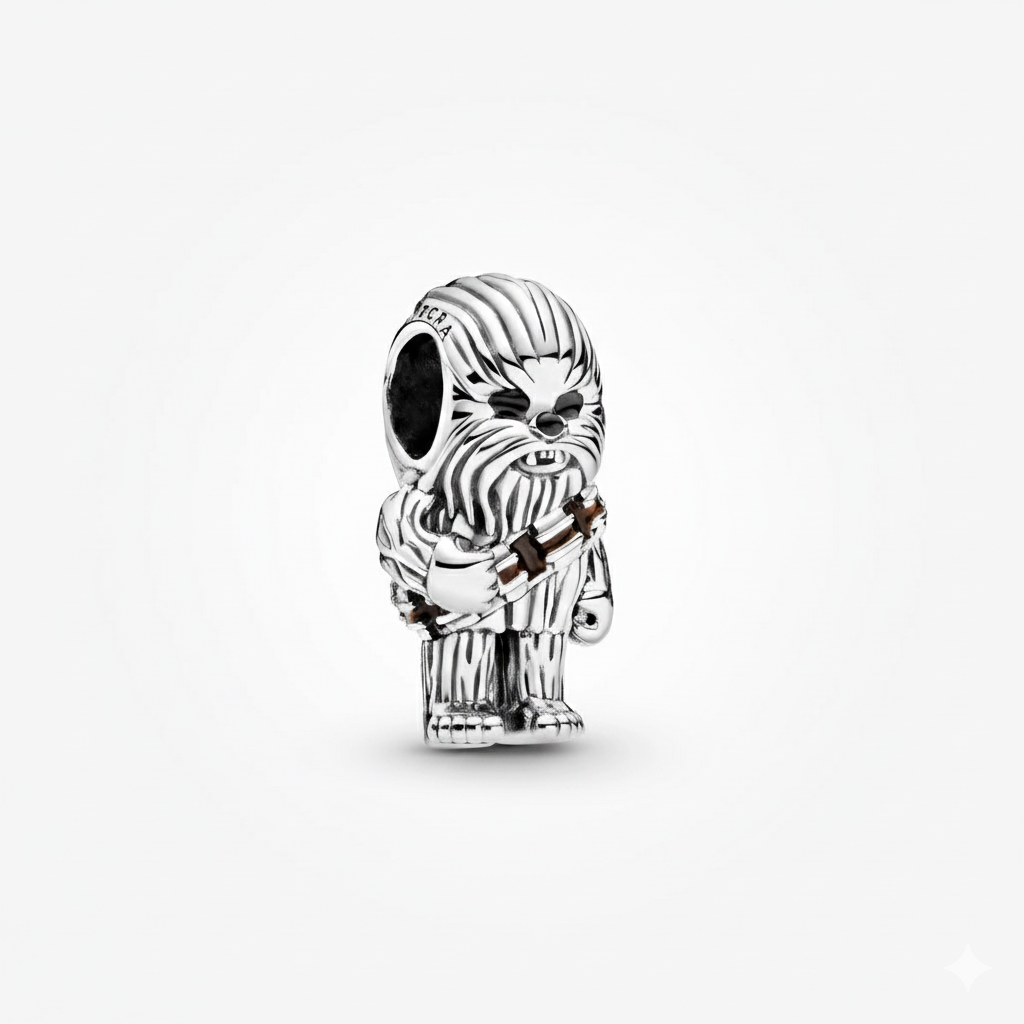 Disney Star War Chewbacca Charm S925 Sterling Silver