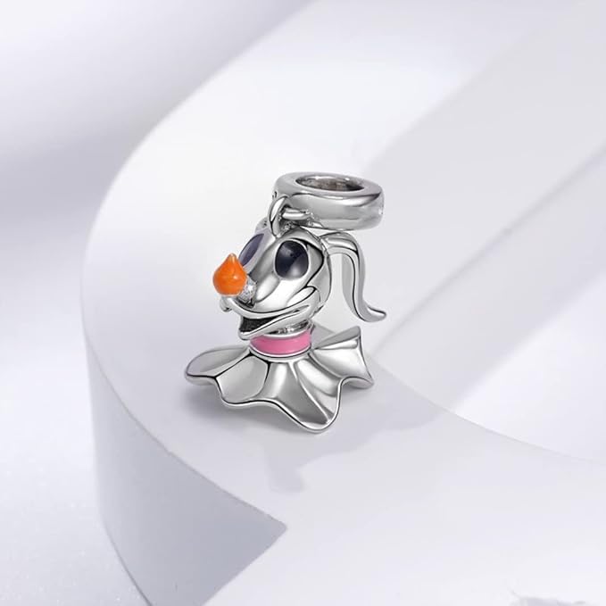 Ghost Dog Charm Christmas Nightmare Charm S925 Sterling Silver