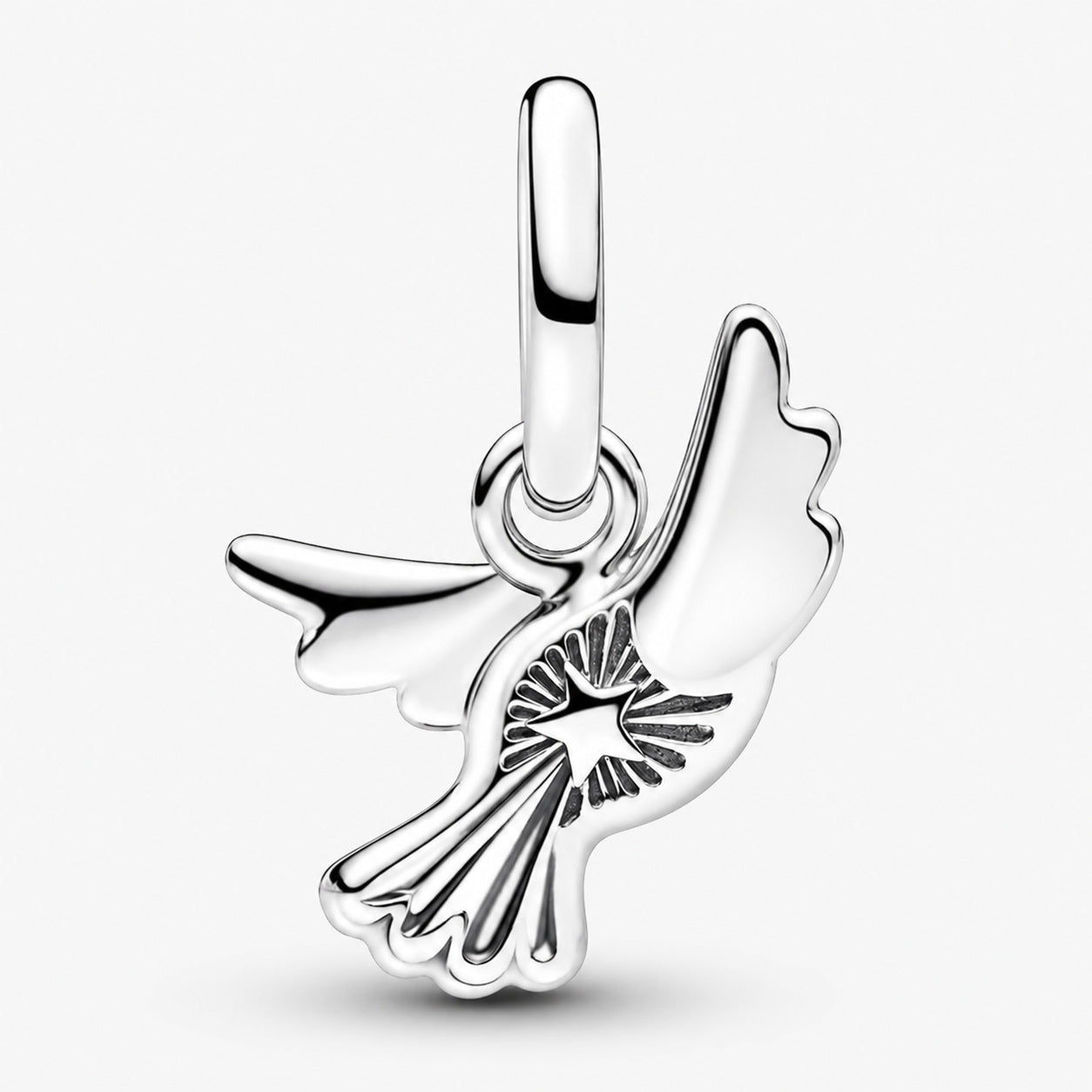 ME White Dove Mini Dangle Charm S925 Sterling Silver