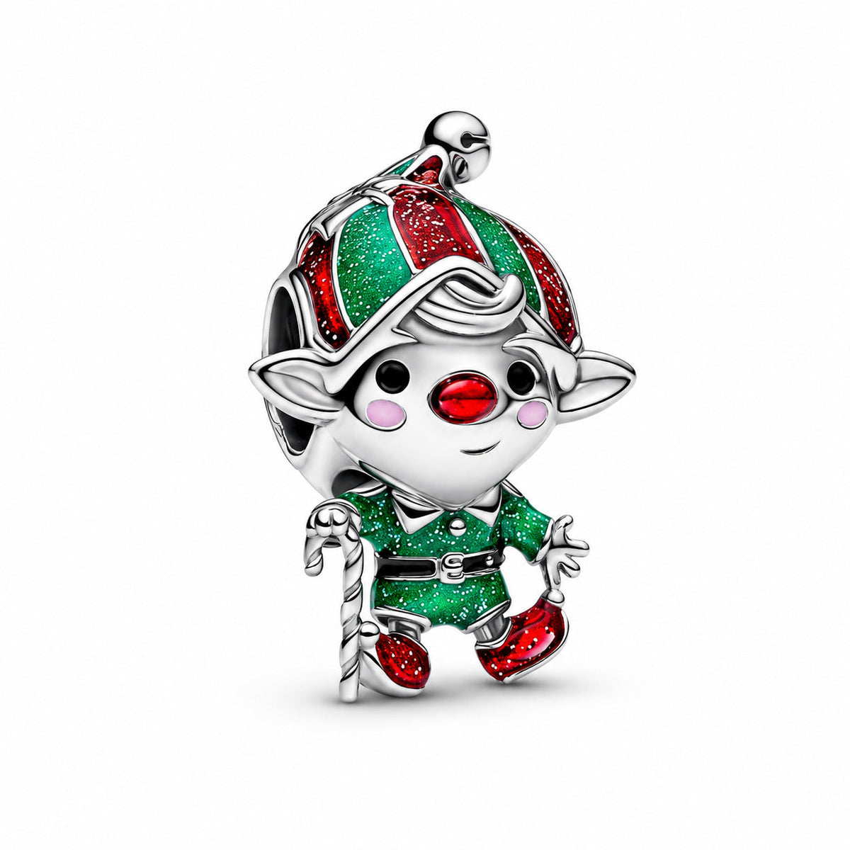 Moveable Elf Charm S925 Sterling Silver