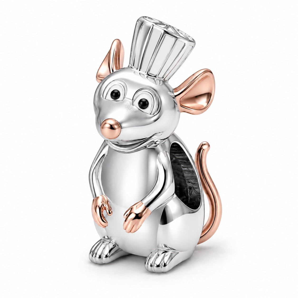Chef Mouse Charm S925 Sterling Silver