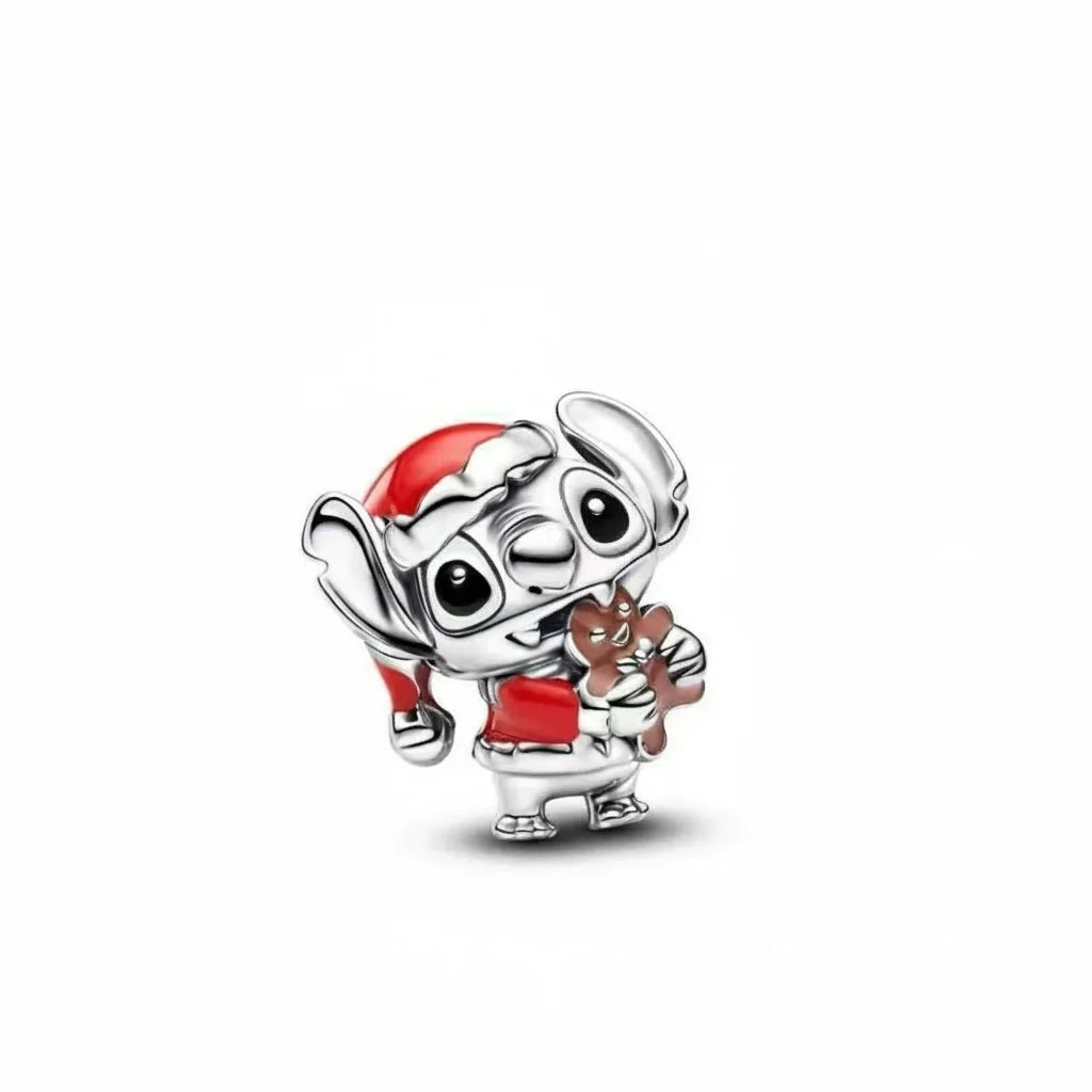 Disney Stitch Holiday Charm S925 Sterling Silver