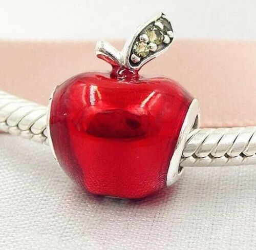 Snow White Apple Charm S925 Sterling Silver