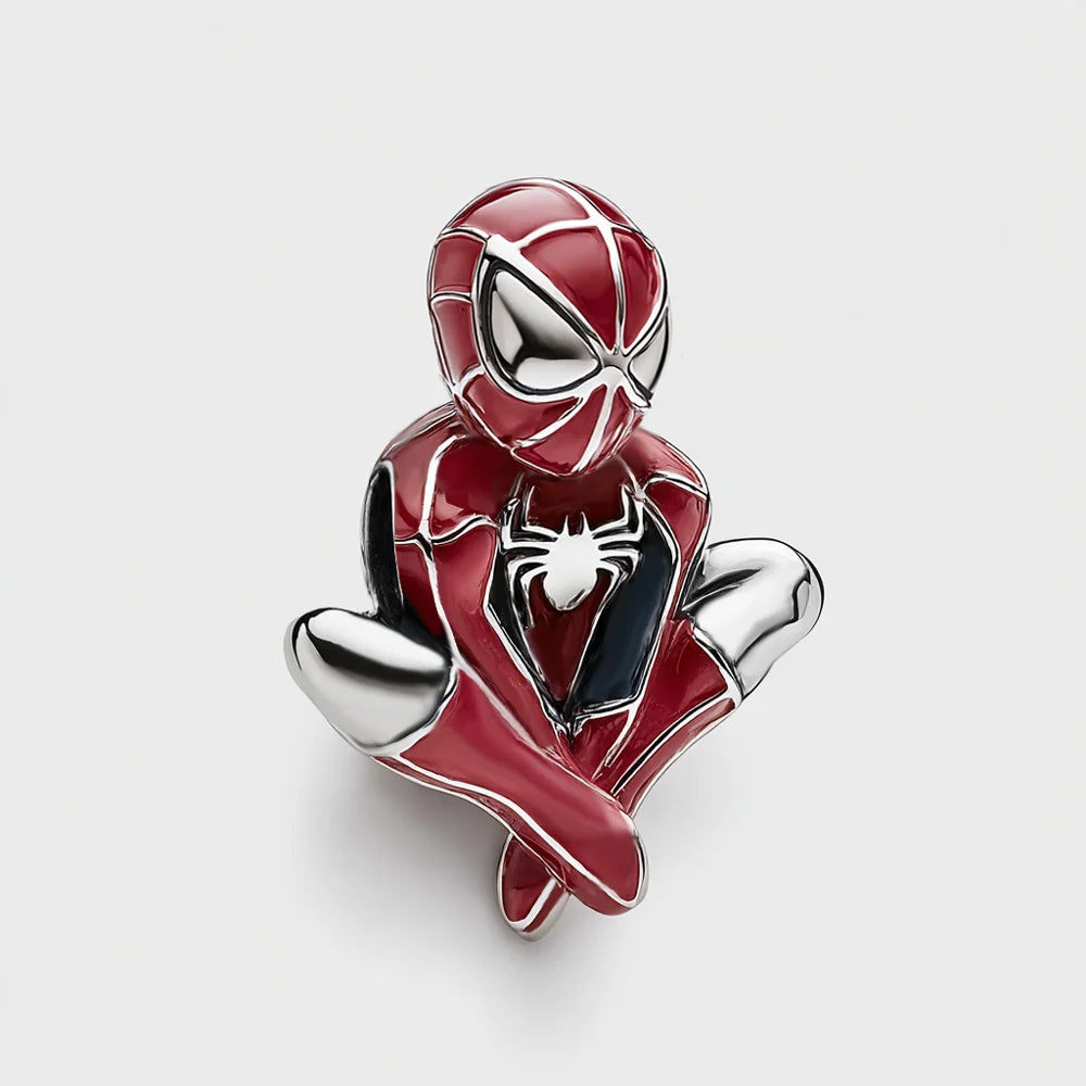 Spider Man Charm S925 Sterling Silver