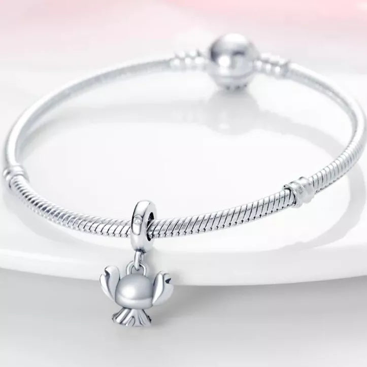 Disney Stitch Dangle Charm S925 Sterling Silver