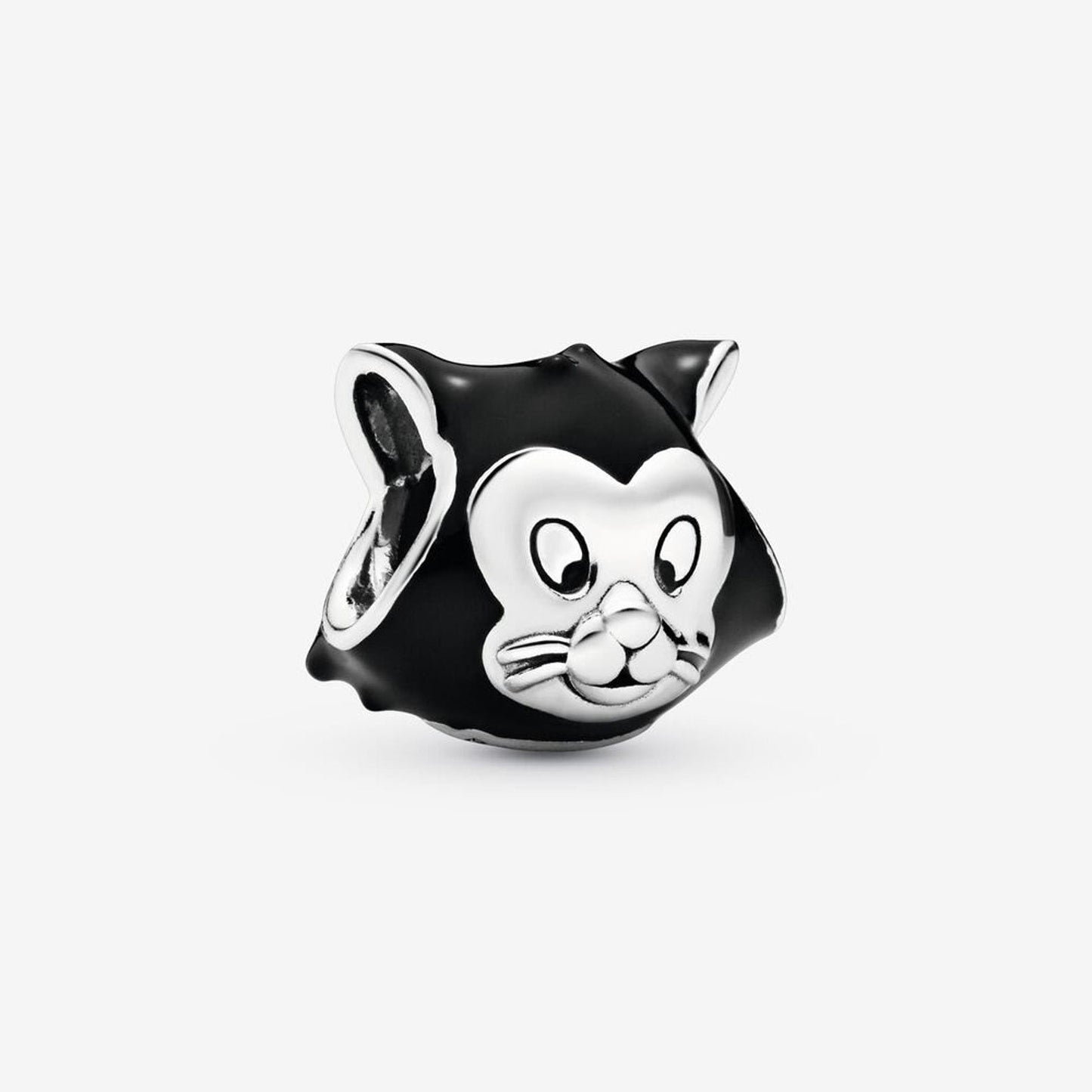 Disney Pinocchio Figaro Pet Cat Charm S925 Sterling Silver Charm