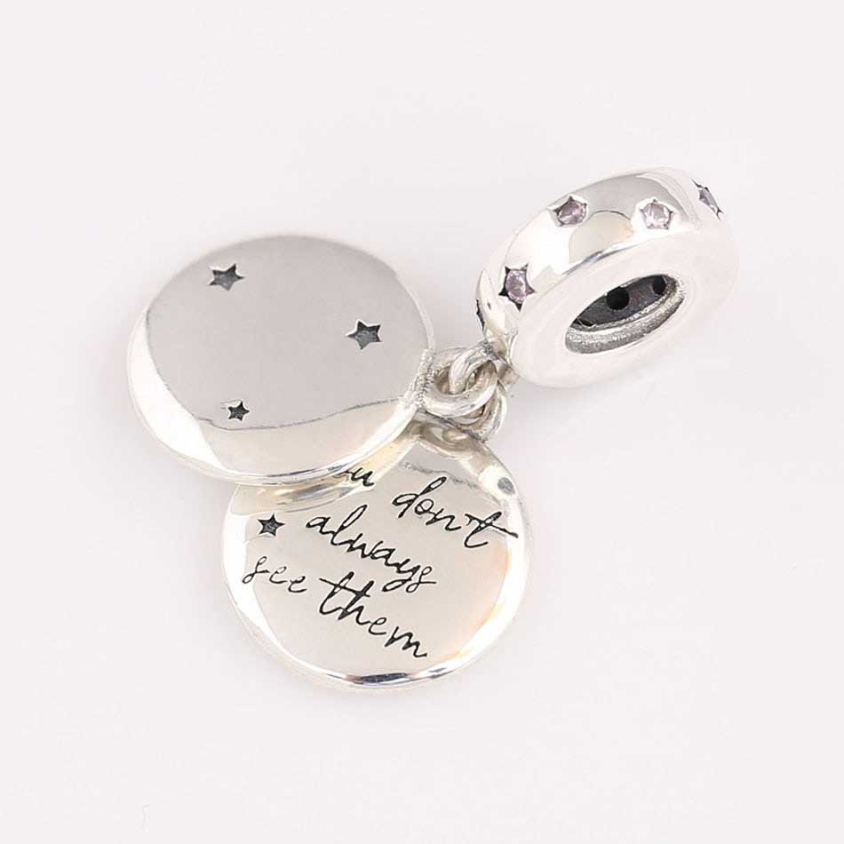Sisters Dangle Charm S925 Sterling Silver
