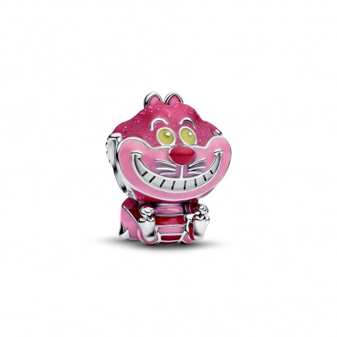 Disney Alice in Wonderland Cheshire Cat Charm S925 Sterling Silver