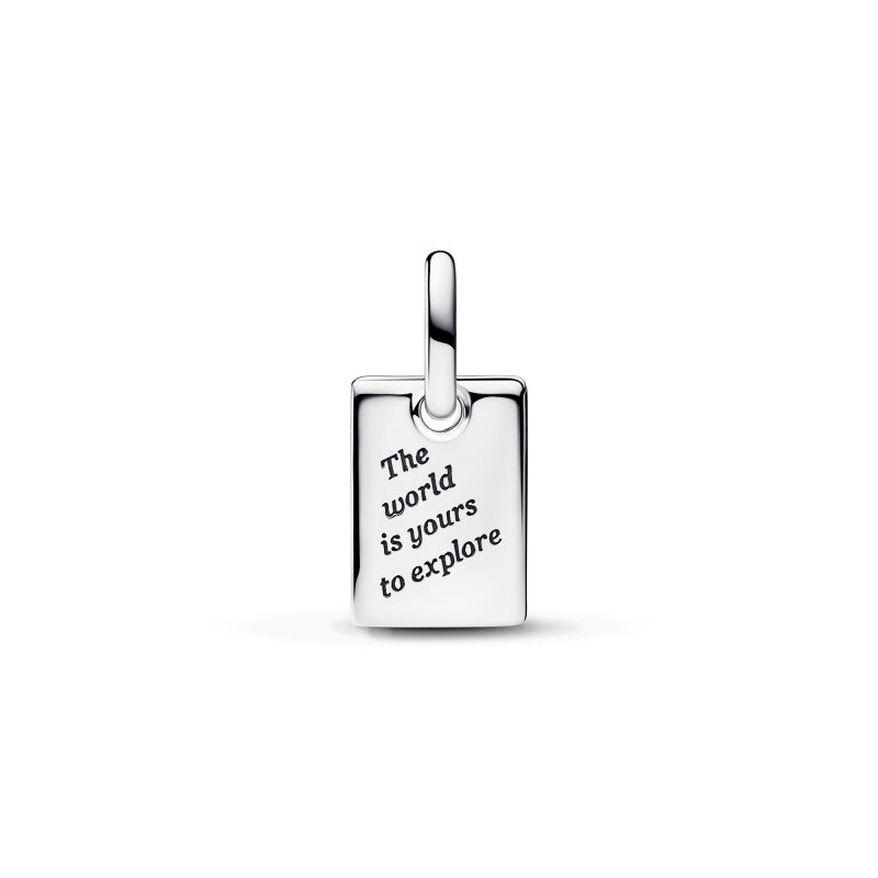 Travel Dangle Charm S925 Sterling Silver