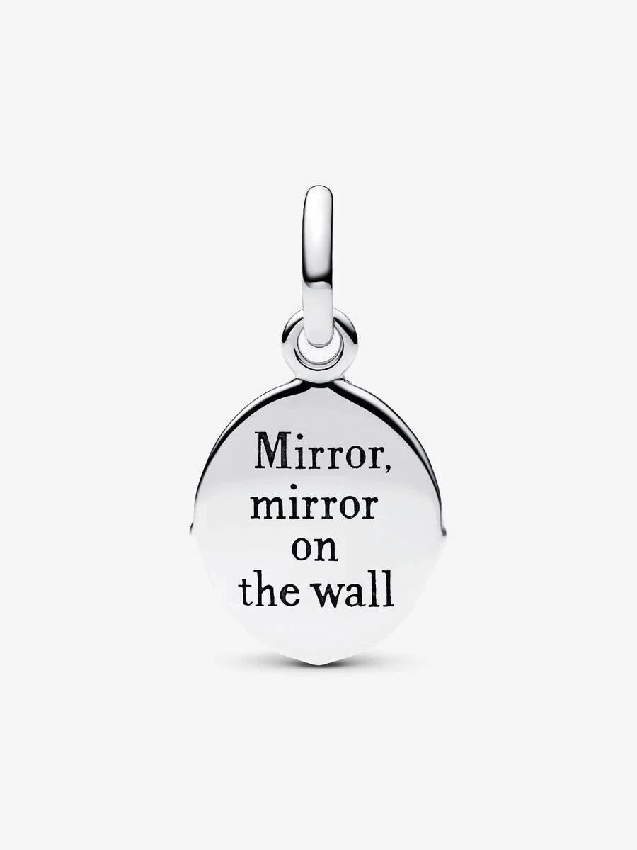 Disney Snow White Magic Mirror Dangle Charm S925 Sterling Silver