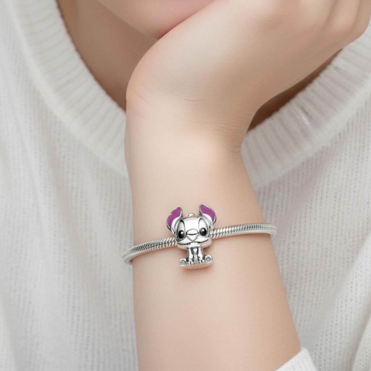Disney Lilo & Stitch Charm S925 Sterling Silver