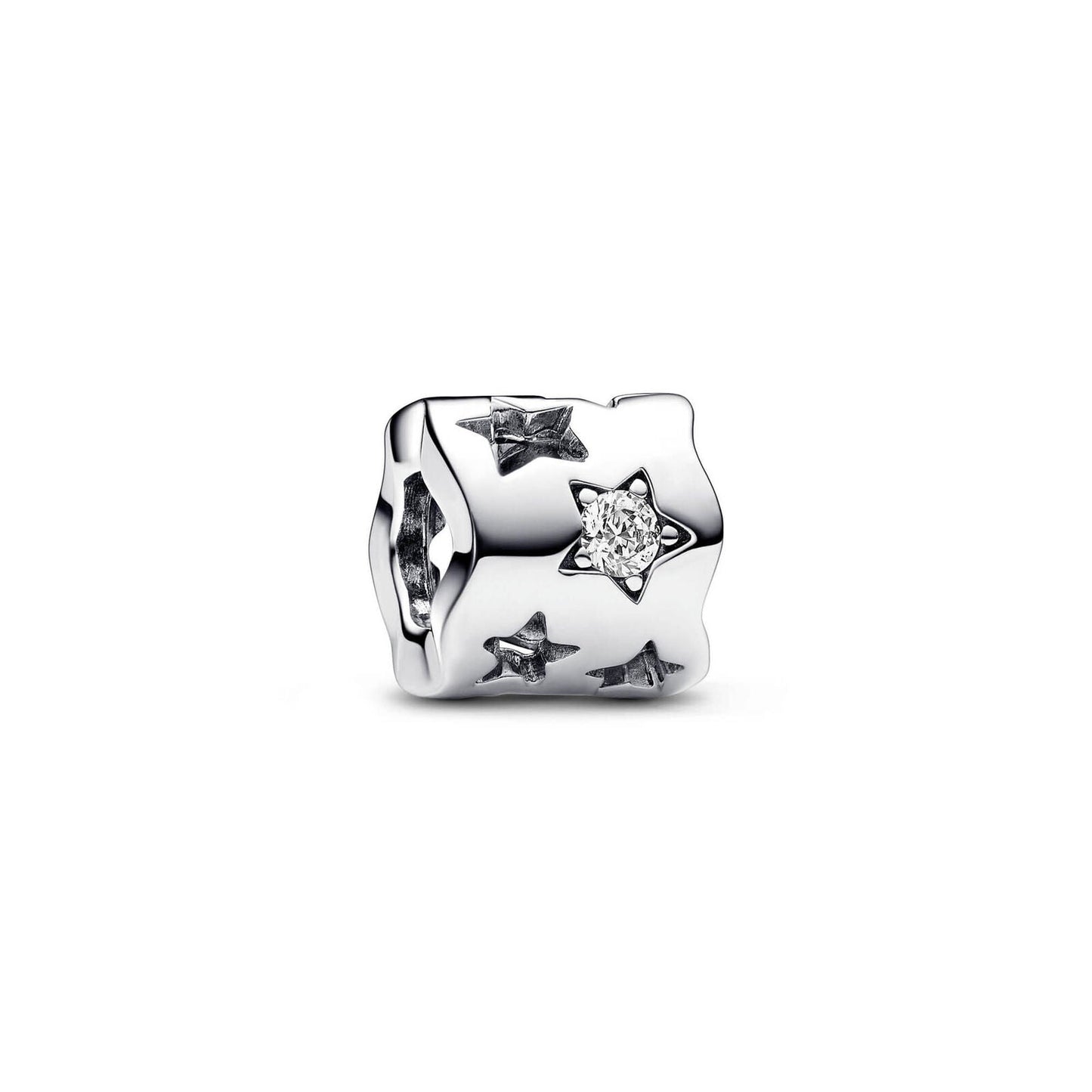 openwork seeing stars charm S925 Sterling Silver