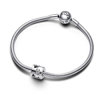 openwork seeing stars charm  S925 Sterling Silver
