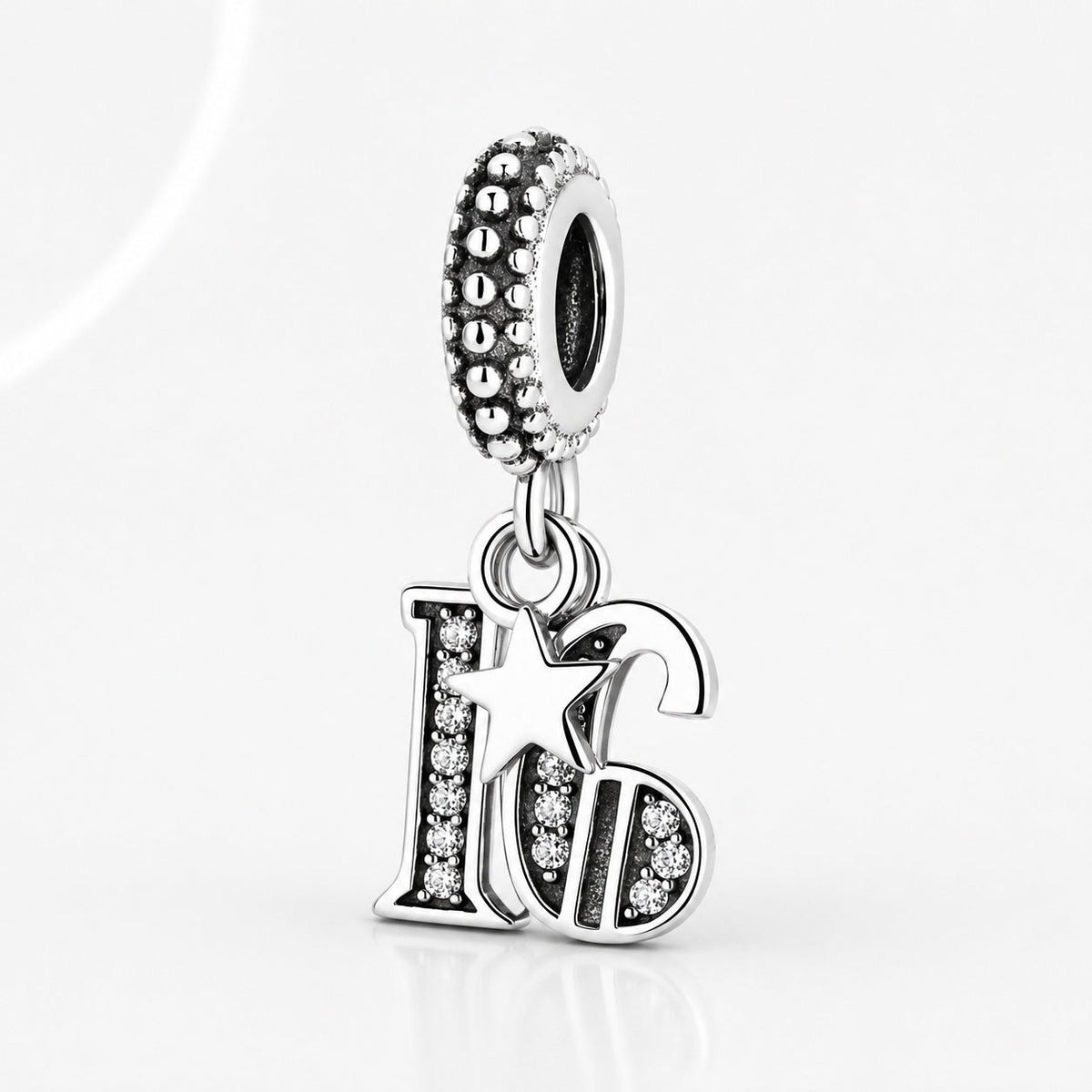 S925 Birthday Charms 15th,16th,18th,21st,30th,40th,50th,60th  Serling Dangle Silver Charms