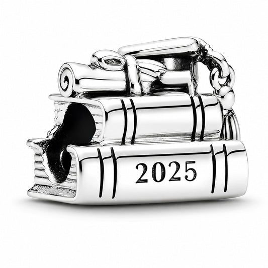 2025 Graduation Charm  S925 Sterling Silver