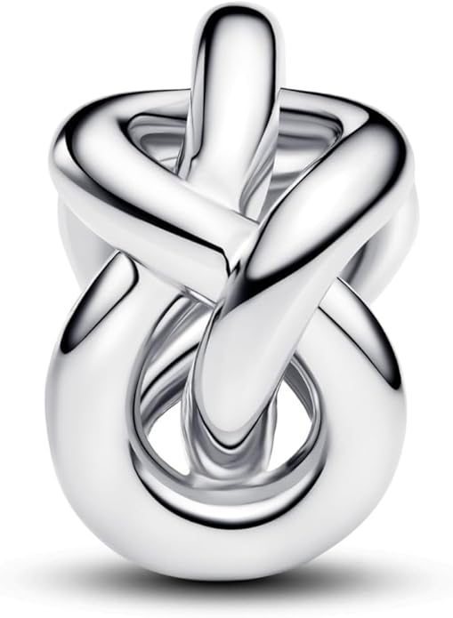 Infinity Knot Charm S925 Sterling Silver