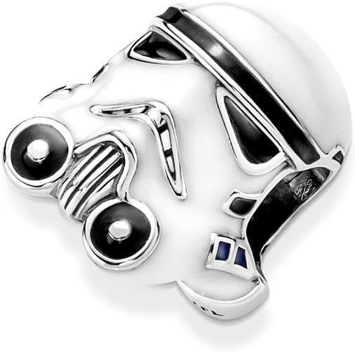 Disney Star War Stormtrooper Helmet Charm S925 Sterling Silver