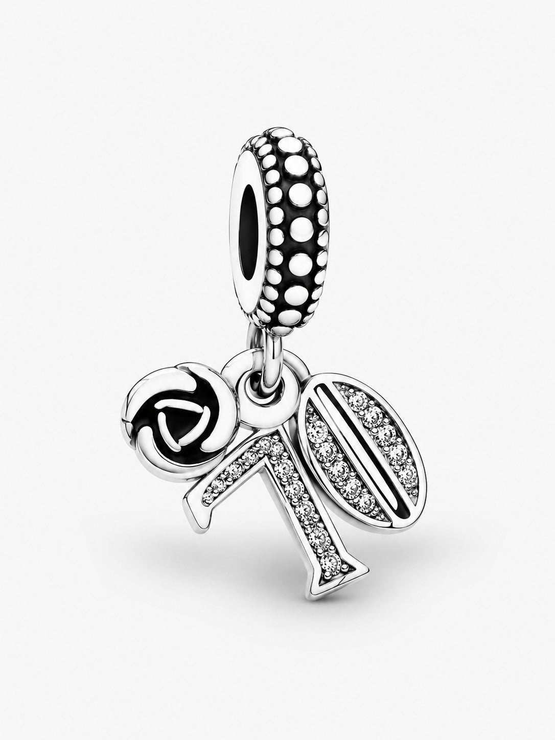 S925 Charms 15th,16th,18th,21st,30th,40th,50th,60th Birthday Dangle Sterling Silver Charms