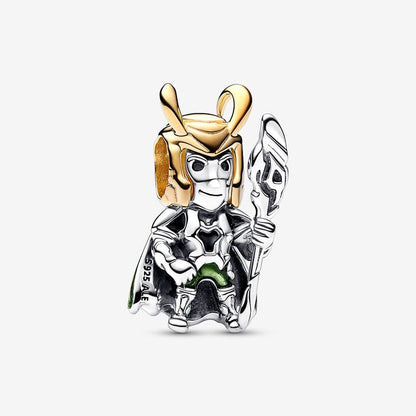Marvel Loki Charm S925 Sterling Silver
