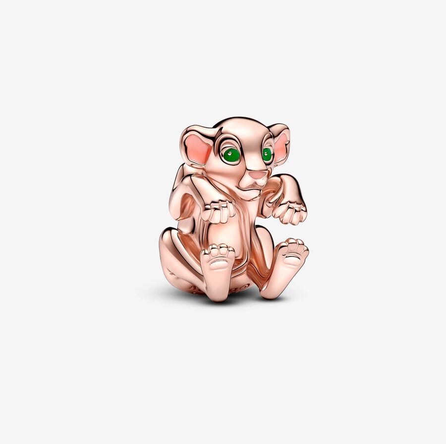 Disney The Lion King Nala Charm S925 Sterling Silver