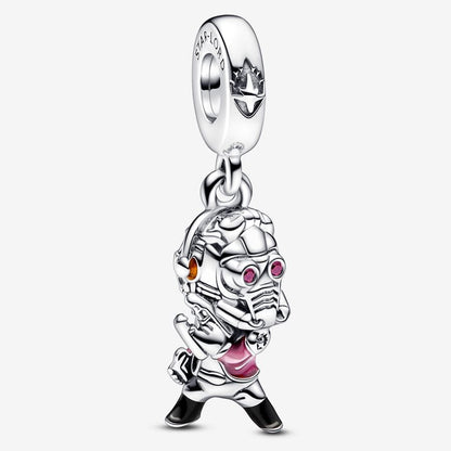 Marvel Guardians of the Galaxy Star-Lord Dangle Charm  S925 Sterling Silver