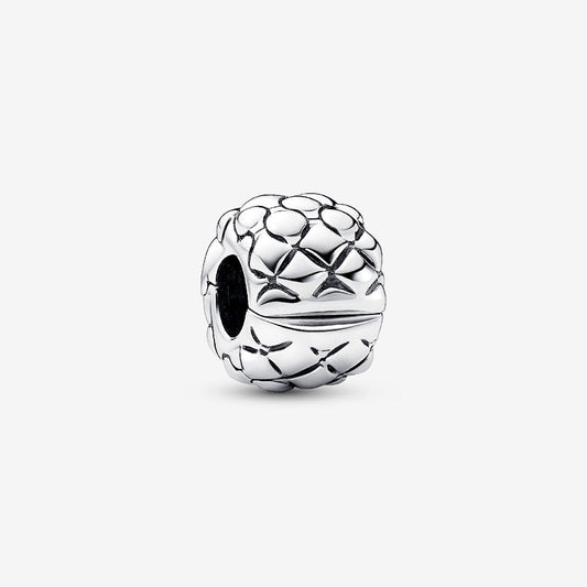Studded Clip Charm S925 Sterling Silver