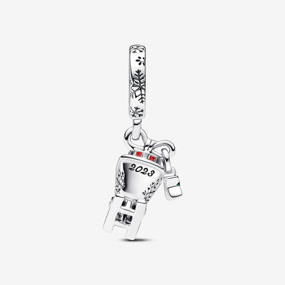 Sleigh 2023 Dangle Charm S925 Sterling Silver