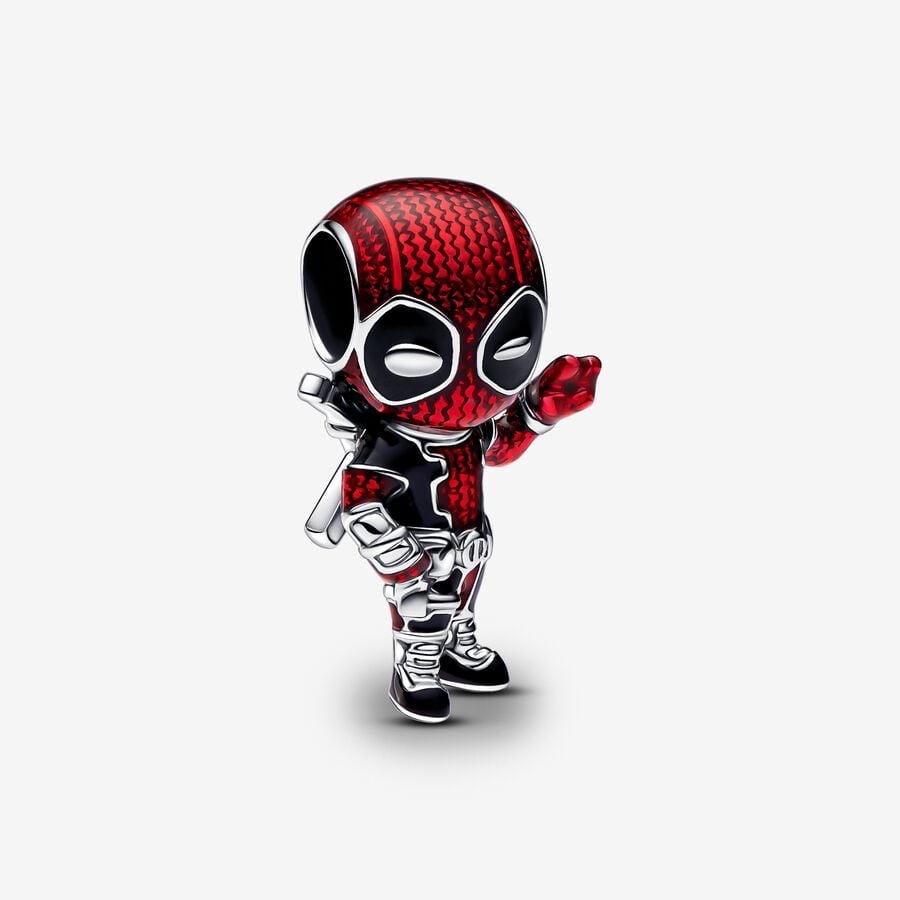 Marvel Deadpool Charm S925 Sterling Silver