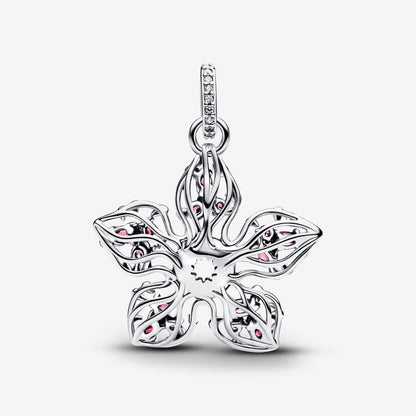 Stranger Things Demogorgon Large Dangle Charm  S925 Sterling Silver