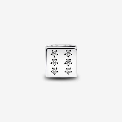 Lucky Dice Charm  S925 Sterling Silver