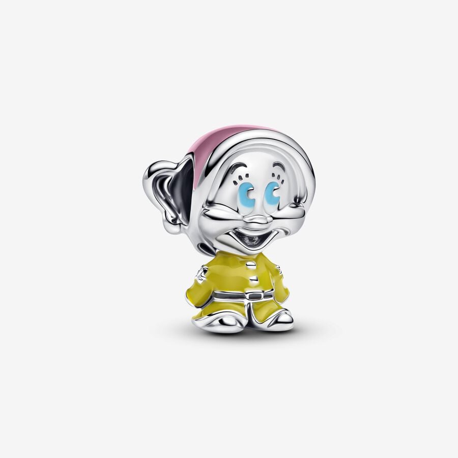 Disney Snow White Dopey Charm S925 Sterling Silver