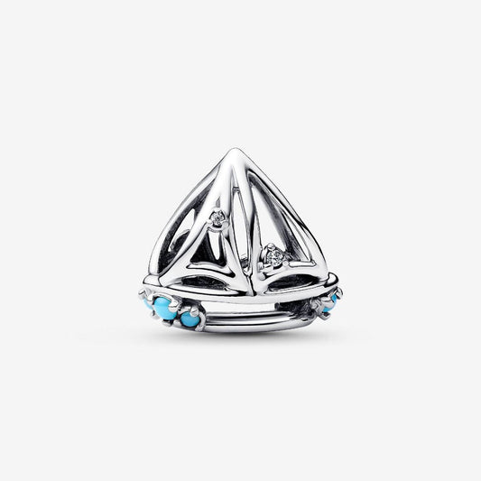 Sailboat Charm S925 Sterling Silver