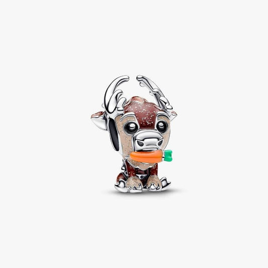 Disney Frozen Sven Charm Hallmarked S925 Sterling Silver