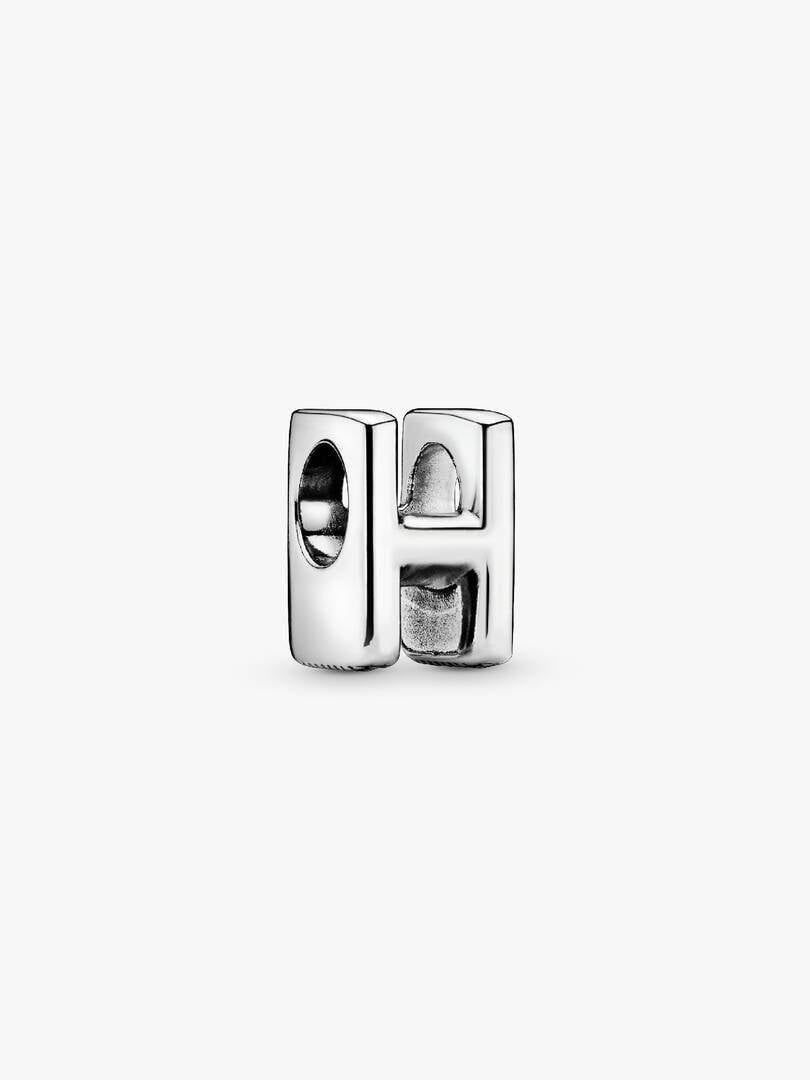 S925 Simple Alphabets A to Z Sterling Silver Charms Collection