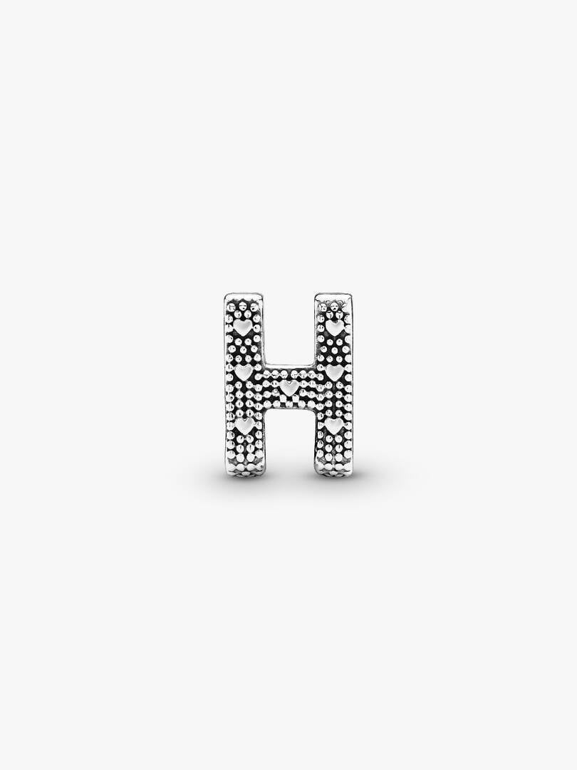 S925 Simple Alphabets A to Z Sterling Silver Charms Collection