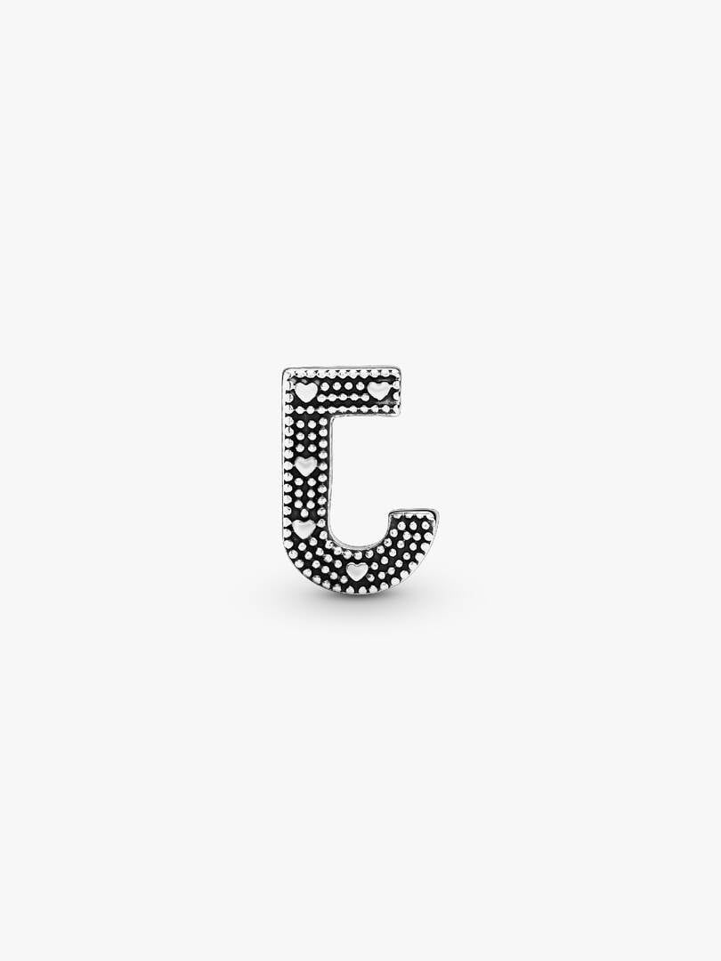 S925 Simple Alphabets A to Z Sterling Silver Charms Collection