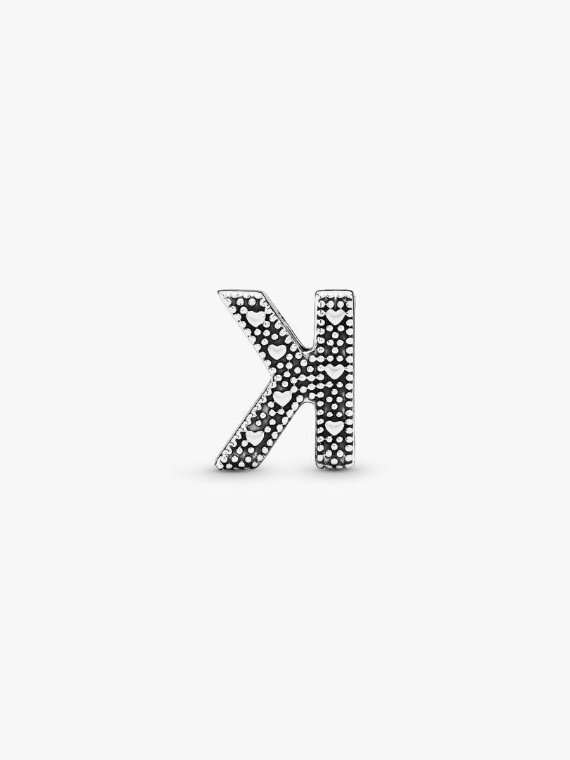 S925 Simple Alphabets A to Z Sterling Silver Charms Collection