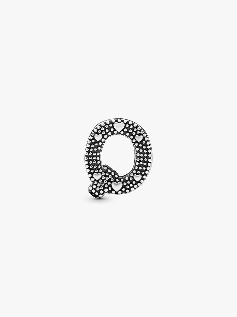 S925 Simple Alphabets A to Z Sterling Silver Charms Collection