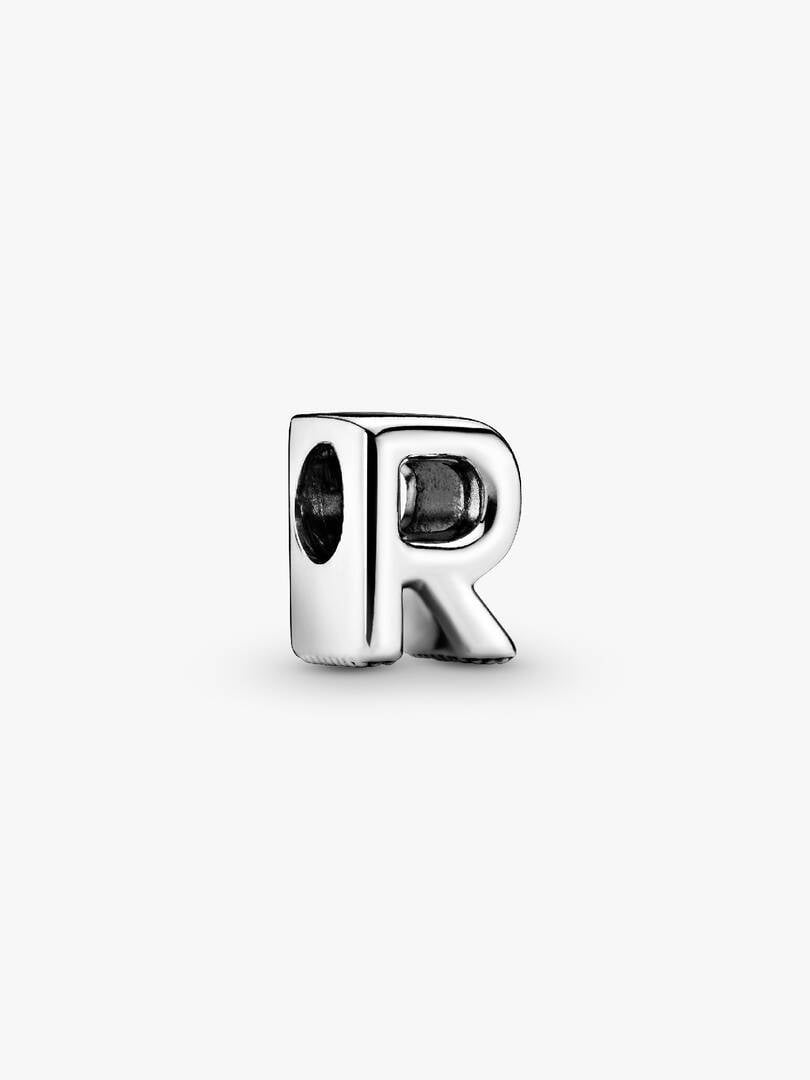 S925 Simple Alphabets A to Z Sterling Silver Charms Collection