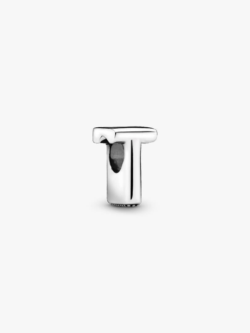 S925 Simple Alphabets A to Z Sterling Silver Charms Collection